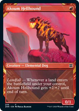 Akoum Hellhound - Zendikar Rising