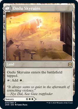 Ondu Skyruins - Zendikar Rising