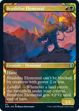 Brushfire Elemental - Zendikar Rising