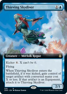 Thieving Skydiver - Zendikar Rising