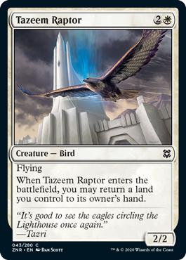 Tazeem Raptor - Zendikar Rising