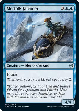 Merfolk Falconer - Zendikar Rising