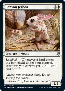 Canyon Jerboa - Zendikar Rising