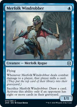 Merfolk Windrobber - Zendikar Rising