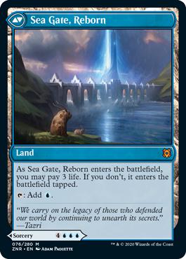 Sea Gate, Reborn - Zendikar Rising