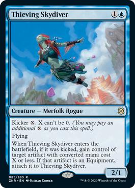 Thieving Skydiver - Zendikar Rising