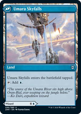 Umara Skyfalls - Zendikar Rising