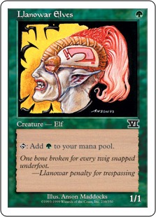 Llanowar Elves - Starter 2000