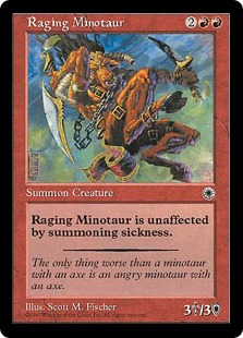 Raging Minotaur - Portal