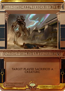 Diabolic Edict - Amonkhet Invocations