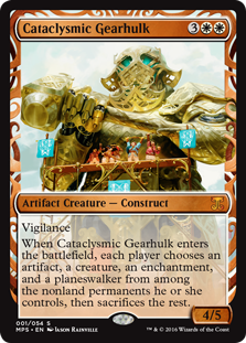 Cataclysmic Gearhulk - Kaladesh Inventions