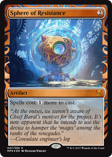 Sphere of Resistance - Kaladesh Inventions