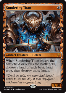 Sundering Titan - Kaladesh Inventions