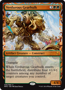 Verdurous Gearhulk - Kaladesh Inventions