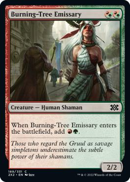 Burning-Tree Emissary - Double Masters 2022