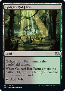 Golgari Rot Farm - Double Masters 2022