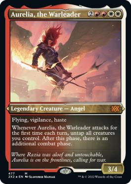 Aurelia, the Warleader - Double Masters 2022