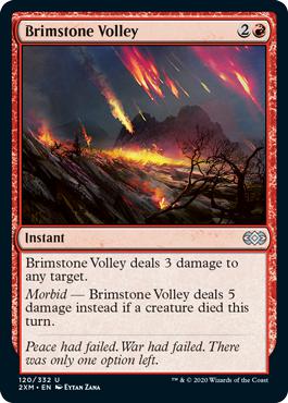 Brimstone Volley - Double Masters