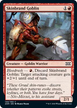 Skinbrand Goblin - Double Masters