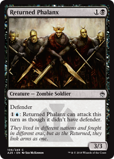 Returned Phalanx - Masters 25