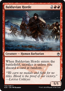 Balduvian Horde - Masters 25