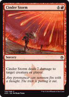 Cinder Storm - Masters 25