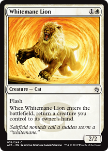Whitemane Lion - Masters 25