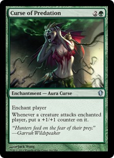 Curse of Predation - Commander 2013 Edition