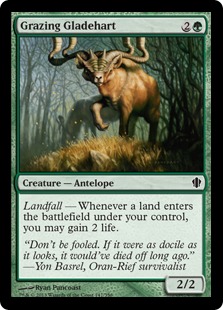 Grazing Gladehart - Commander 2013 Edition