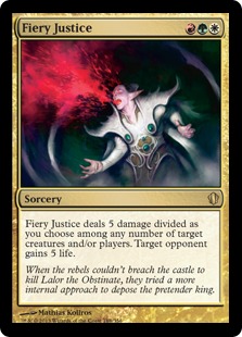 Fiery Justice - Commander 2013 Edition