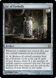 Jar of Eyeballs - Commander 2013 Edition