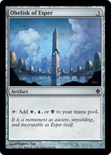 Obelisk of Esper - Commander 2013 Edition