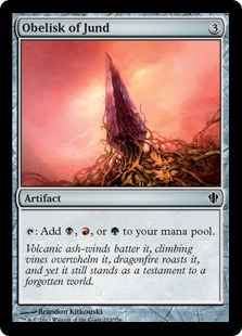 Obelisk of Jund - Commander 2013 Edition