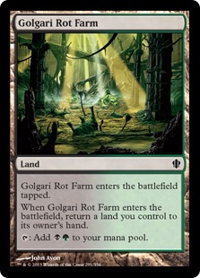 Golgari Rot Farm - Commander 2013 Edition