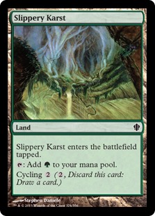 Slippery Karst - Commander 2013 Edition