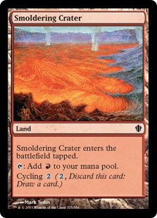 Smoldering Crater - Commander 2013 Edition