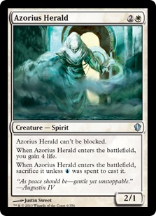 Azorius Herald - Commander 2013 Edition