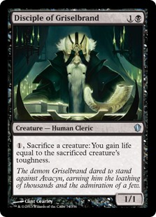 Disciple of Griselbrand - Commander 2013 Edition