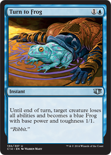 Turn to Frog - Commander 2014