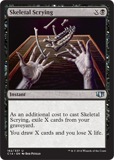 Skeletal Scrying - Commander 2014