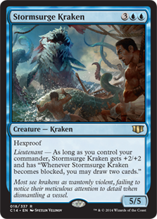Stormsurge Kraken - Commander 2014