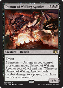 Demon of Wailing Agonies - Commander 2014