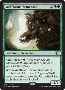 Wolfbriar Elemental - Commander 2014