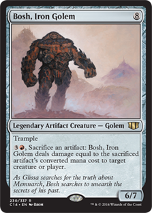 Bosh, Iron Golem - Commander 2014