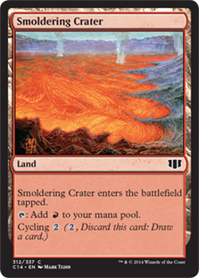 Smoldering Crater - Commander 2014