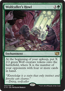 Wolfcaller's Howl - Commander 2014