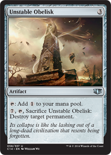 Unstable Obelisk - Commander 2014