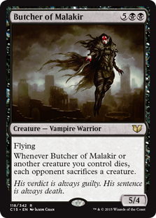 Butcher of Malakir - Commander 2015