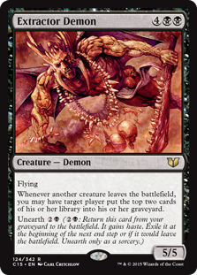 Extractor Demon - Commander 2015