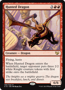 Hunted Dragon - Commander 2015